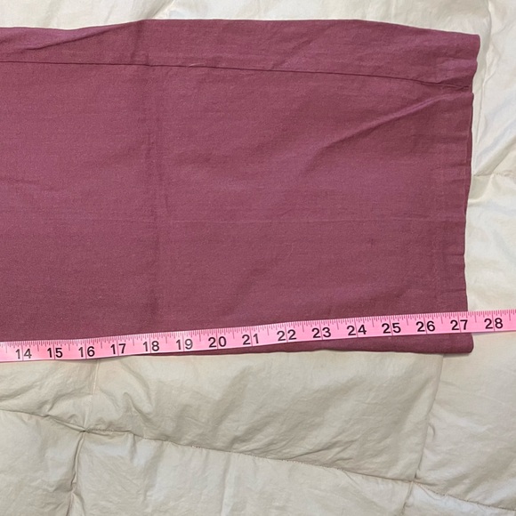 Coldwater Creek Linen Pants Size 14P - Picture 6 of 7